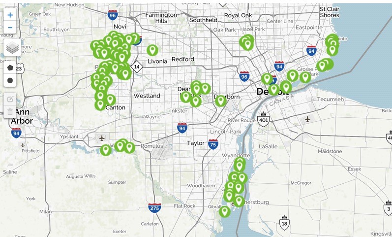 Condos For Sale Map